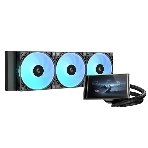 Система водяного охлаждения Deepcool LT360 Vision ARGB черный, алюминий/медь, 2500 об/мин, 33.66 дБ, 4 pin, 350 Вт, фото2