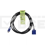 Кабель соединительный SVGA (15M/M) 3m 2 фильтра TV-COM <QCG120H-3M>, фото2