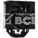 Кулер для процессора DEEPCOOL AK400 DIGITAL черный, 120 мм, алюминий/медь, 1850 об/мин, 28 дБ, 4 pin, 220 Вт, 156 мм, фото3
