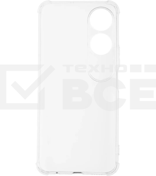 Чехол (клип-кейс) BoraSCO для Honor X5 Plus 72471 прозрачный