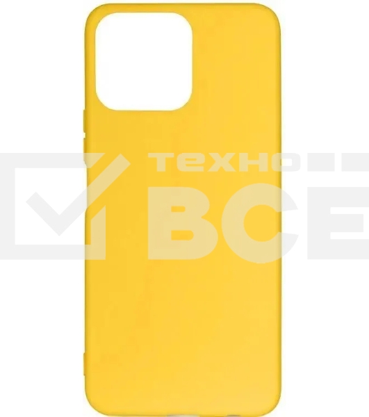 Чехол (клип-кейс) DF hwCase-106  для Honor X8  желтый