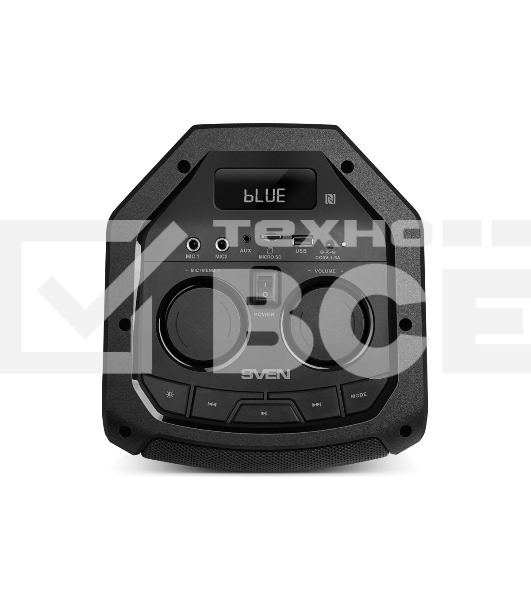 Портативная акустика Sven АС PS-710 черный 100 Вт Bluetooth