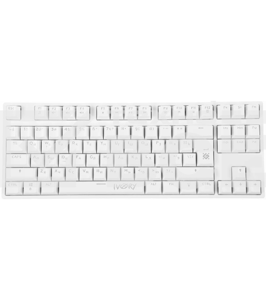 Клавиатура Defender IVORY GK-579 проводная USB белая