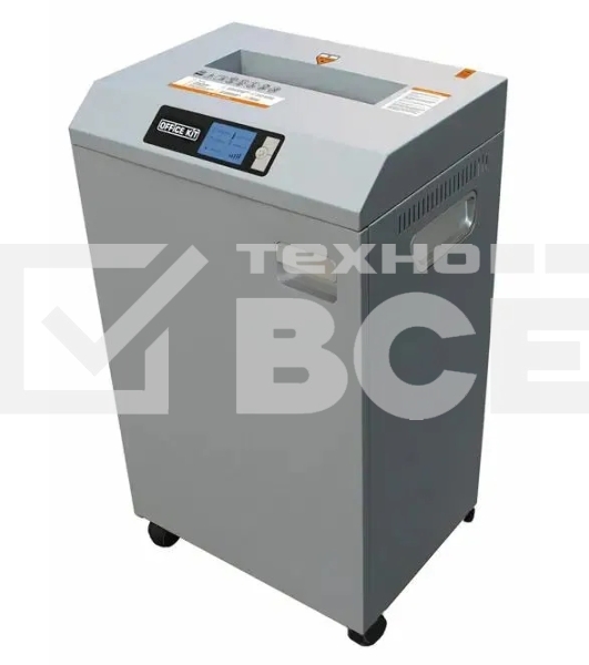Шредер Office Kit S850 1,9х15 (секр.P-5)/фрагменты/19лист./85лтр./Уничт:скрепки, скобы, пл.карты/CD