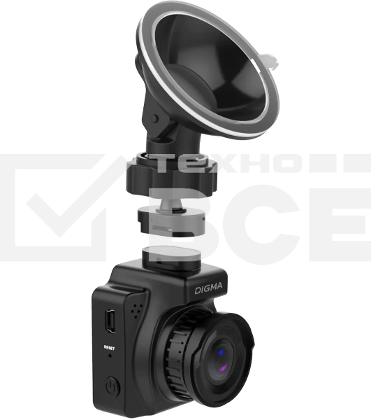 Видеорегистратор Digma FreeDrive 401 черный 4Mpix 2160x3840 2160p 170гр. NTK96675
