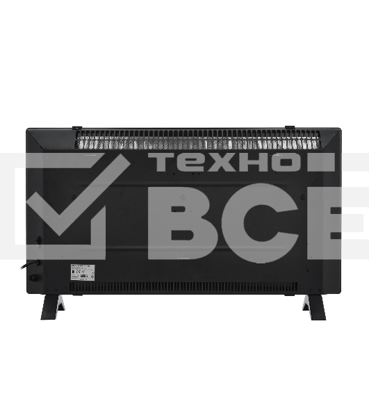 Конвектор Coolfort CF-3940 черный, 2000 Вт, 20 м2, термостат, дисплей, WiFi