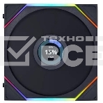 Вентилятор для корпуса Lian Li Uni Fan TL 120 LCD Reverse ARGB черный, 120 мм, 1900 об/мин, 31 дБ, 7 pin, фото 1