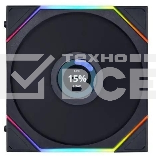 Вентилятор для корпуса Lian Li Uni Fan TL 120 LCD Reverse ARGB черный, 120 мм, 1900 об/мин, 31 дБ, 7 pin