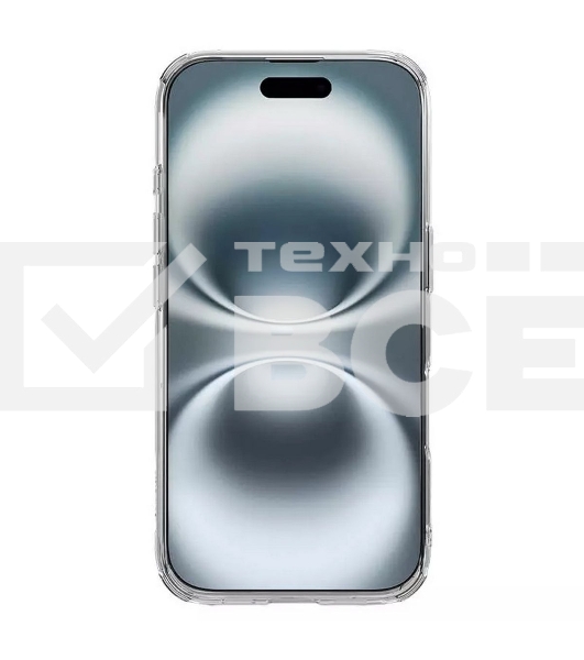 Чехол Nature TPU Pro Magnetic Case, белый, (AP iP16 Plus)