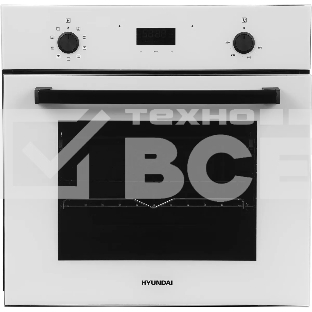 Духовой шкаф электрический Hyundai 6009.25 WG белый стекло