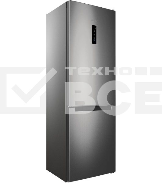Холодильник Indesit ITS 5180 NG, темно-серый, двухкамерный 220/78л морозилка снизу, No Frost
