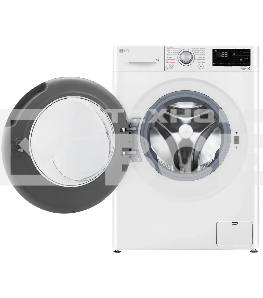 Стиральная машина LG F2V3HS4W белый, загрузка фронтальная 7 кг, 1200 об/мин., класс: A
