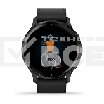Смарт-часы Garmin Venu 3 черный, кожаный ремешок 45мм, фото2