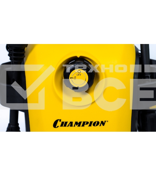 Мойка CHAMPION HP3180 (1,8кВт 100 бар t 40С 5,0л/мин 7,7кг синхронный, пеногенератор)