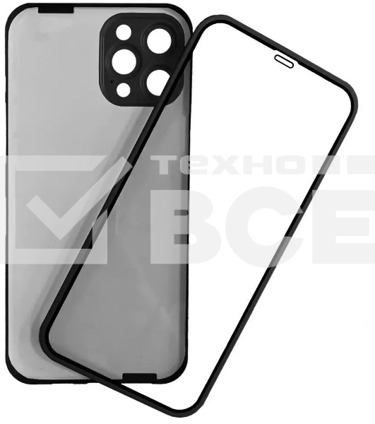 Чехол (клип-кейс) Gresso Smart Slim 360, для Apple iPhone 13 Pro, черный [gr17smt498]