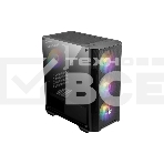 Компьютерный корпус MSI MAG FORGE M100A, Mini-Tower, Black 4x120mm, фото 1