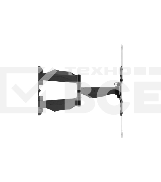 Наклонно-поворотный подвес для телевизоров Harper TVFW-75 черный