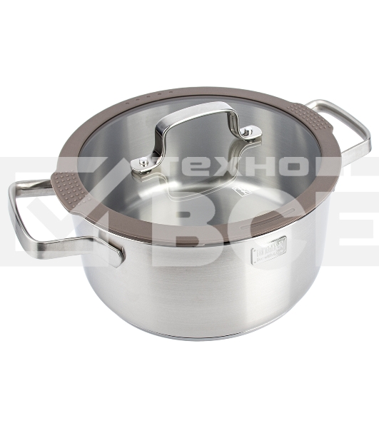 Кастрюля TalleR TR-17354 Экспириенс нержавеющая сталь 18/10, 5,1 л