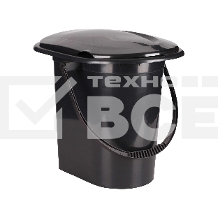 Ведро-туалет Альтернатива Эконом М6355 17л