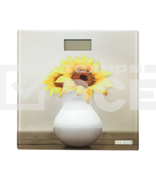 Напольные весы Centek CT-2428 Sunflower