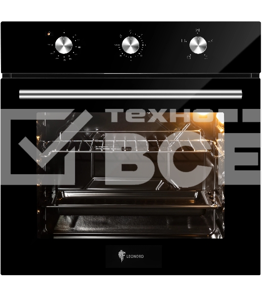 Духовой шкаф электрический LEONORD LEO-60003B (109597)