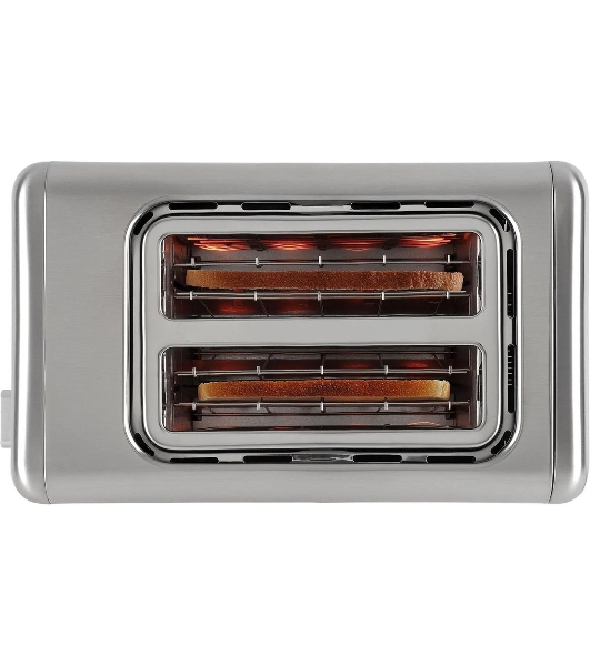 Тостер Hyundai HYT-3305 800Вт черный/серебристый