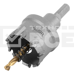 Коронка по металлу Denzel твердосплавная, 44 мм