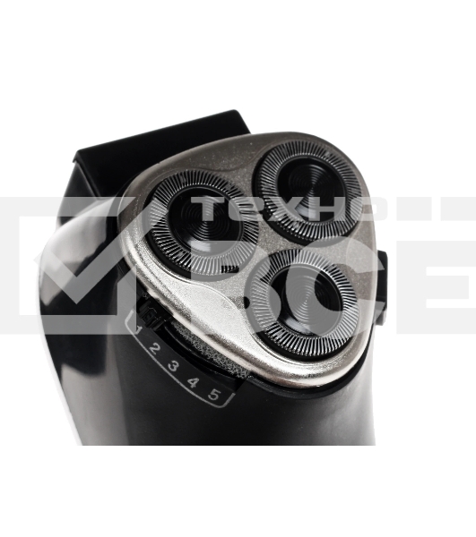 Электробритва Бердск 9 черный/стальной