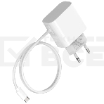 Сетевое зарядное устройство Maxvi CHL-240T 2.4A, with Type-C cable, белый, фото4