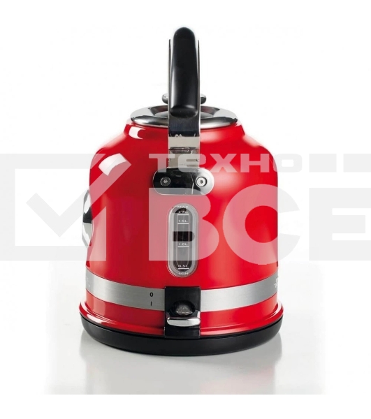 Чайник электрический Ariete Moderna 2854 красный, 2000 Вт, 1.7 л