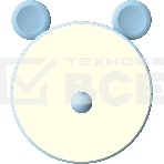 Ночник Gauss NN7026 мышка голубой, фото4