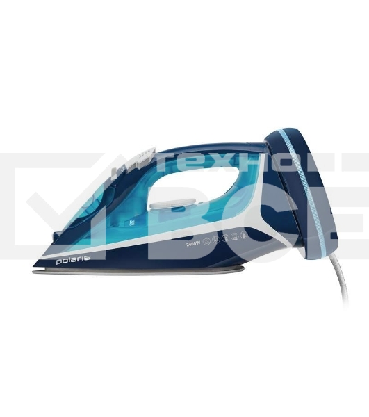 Утюг Polaris PIR 2444K Cord LESS 2400 Вт синий/белый
