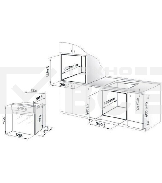 Мини-печь Gefest ЭП Нс Д 420