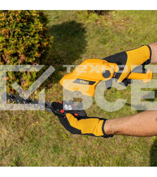 Ножницы-кусторез аккумуляторные Denzel G411 с акк. 3,6В Li-Ion 1,5 А·ч