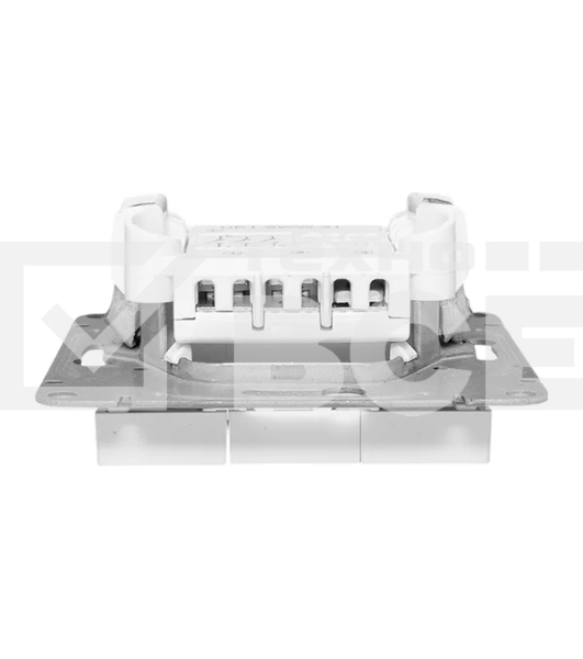 Механизм выключателя EKF UP1-SWW-31 трехклавишный, белый Эпика