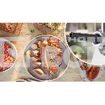 Мясорубка электрическая Bosch MFWS609W белый/черный, 2100 Вт, 3.5 кг/мин, реверс, насадки - 4, фото5