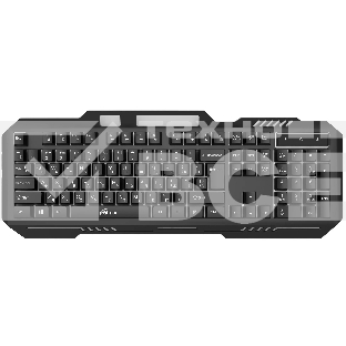 Клавиатура проводная Ritmix RKB-221BL черный