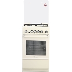 Плита комбинированная De Luxe 5040.41ГЭ (КР) ЧР-013 бежевый, конфорок 4 шт, духовка 46 л, 50 см x 85 см x 50 см, фото 1