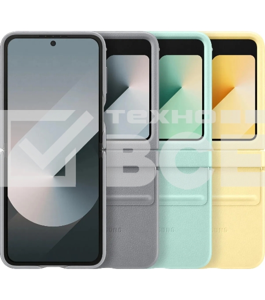 Чехол (клип-кейс) Samsung для Samsung Galaxy Z Flip6 Kindsuit Case Flip 6 (F741) мятный (EF-VF741PMEGRU)