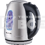 Чайник электрический Hyundai HYK-S2402 1.7л. 2200Вт серебристый матовый/черный (корпус: нержавеющая сталь), фото5