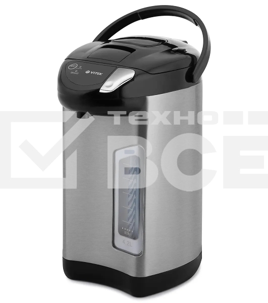 Термочайник Vitek Midnight VT-1199 (MC) серебро/черный