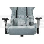 Кресло игровое Бюрократ VIKING KNIGHT LT28 FABRIC серо-голубой крестовина металл/пластик, фото45