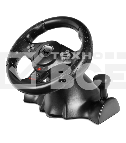 Руль Sven GC-W150 16кноп. (с педалями) черный