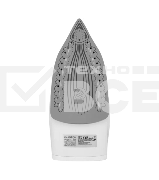 Утюг Energy EN-302 1800-2200 Вт, пар, спрей, пар.удар, самооч., керамическая подошва (270073)