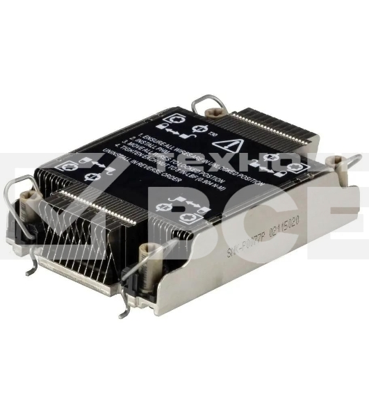 Радиатор SuperMicro 1U Passive SNK-P0077P, LGA4189, TDP 270W, Al