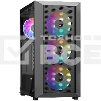 Компьютерный корпус XASTRA A406 4ARGB Black ATX/Mesh/tempered glass/4x120мм ARGB PWM fans/A406-4FC12A, фото13