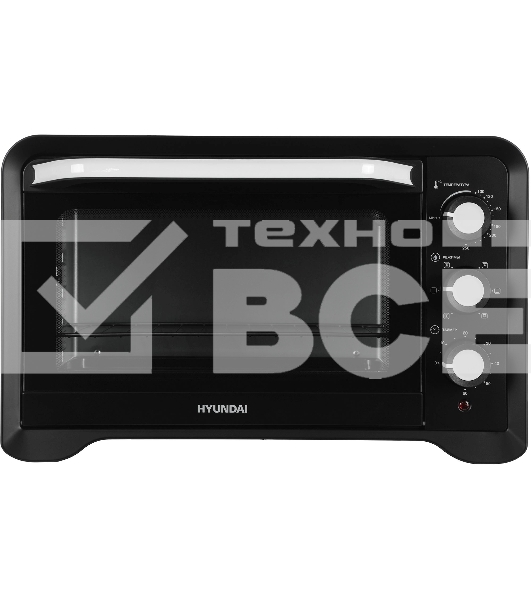 Мини-печь Hyundai MIO-HY094 35л. 1600Вт черный