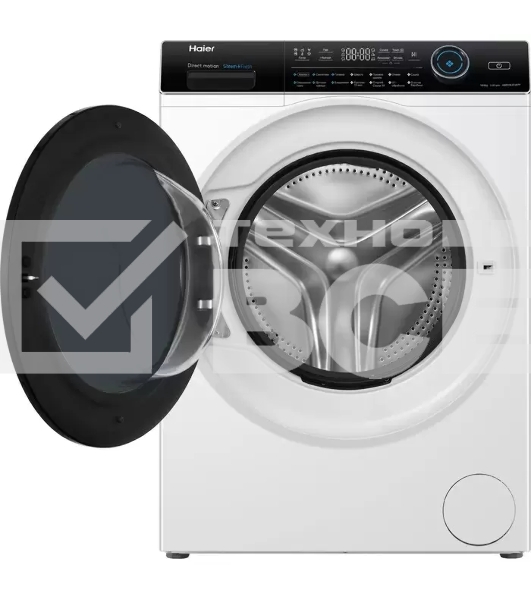 Стиральная машина с сушкой Haier HWD100-B14979 белая, загрузка фронтальная 10кг, 1400 об/мин., класс: B