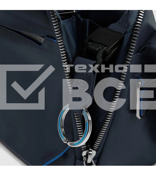 Сумка Piquadro Blue Square CA6900B2/BLU2 темно-синяя натур.кожа