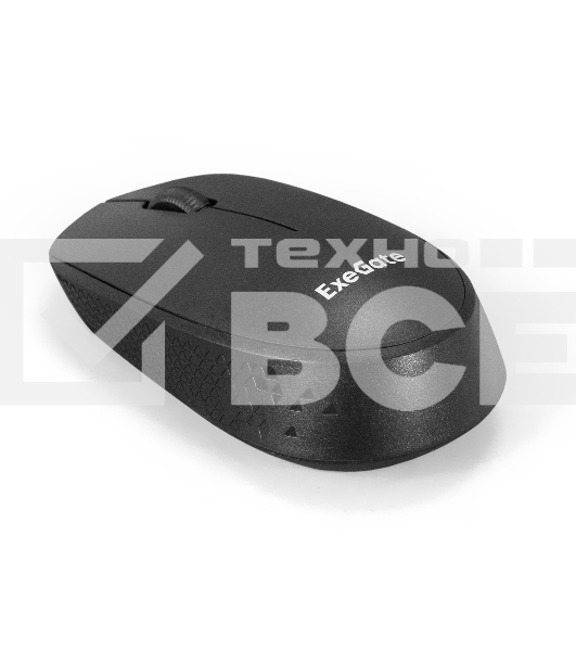 Комплект клавиатура+мышь ExeGate MK210 беспроводной, USB, 1200 DPI, чёрный